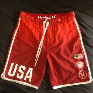 Hurley Team USA Olympic Board Shorts